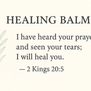 Healing Balm Quote